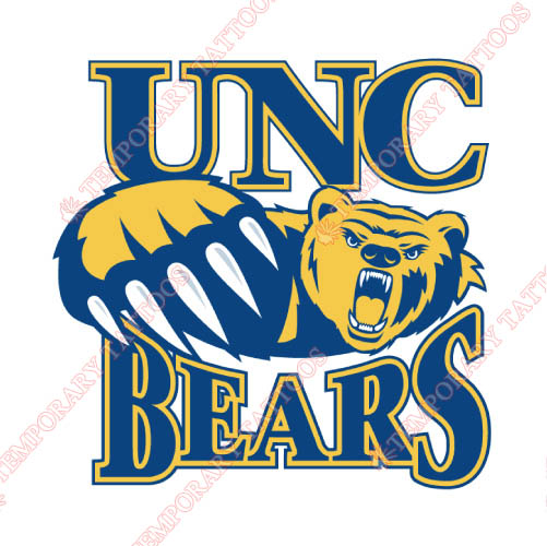 Northern Colorado Bears Customize Temporary Tattoos Stickers NO.5655